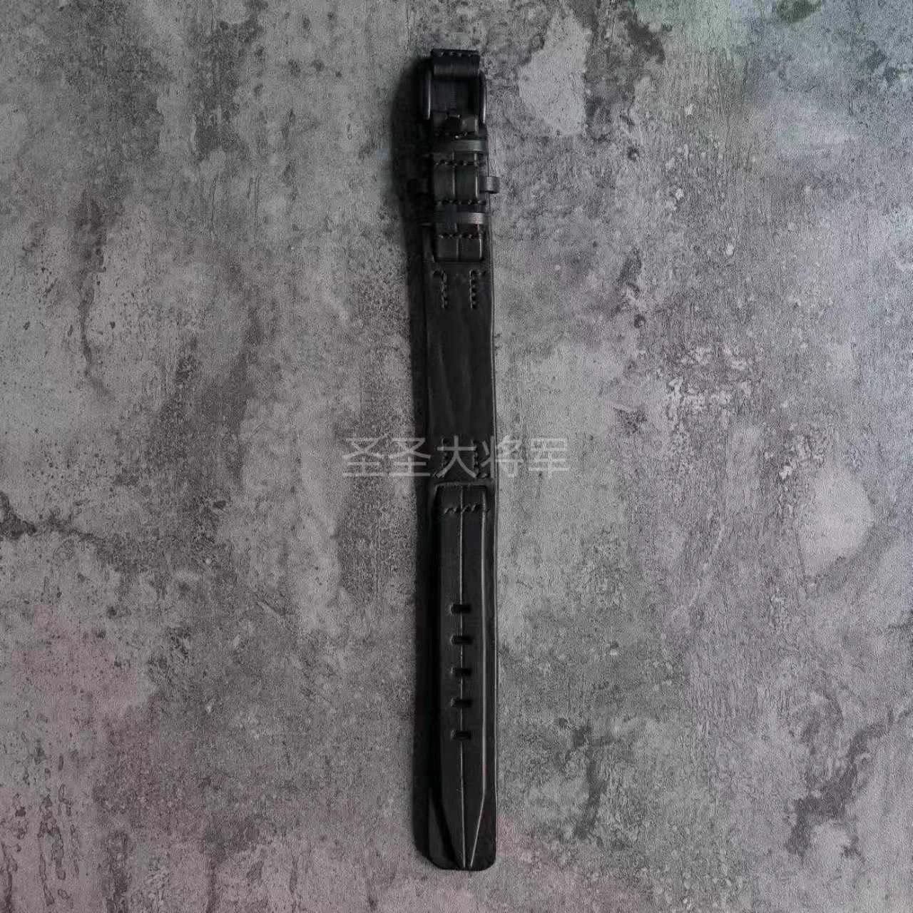 Julius Julius 7 Black Leather Layered Bracelet (New) Size ONE SIZE - 5 Thumbnail