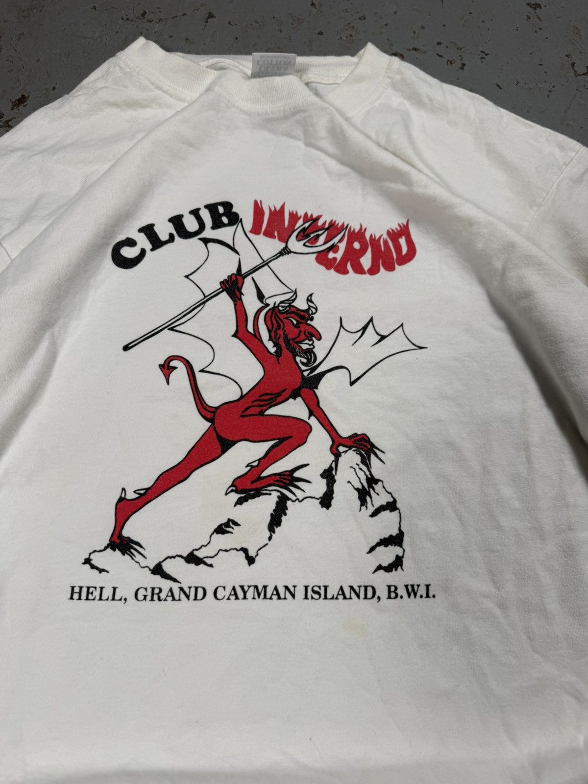 Vintage Crazy Vintage Club Inferno Tee Size US L / EU 52-54 / 3 - 3 Thumbnail