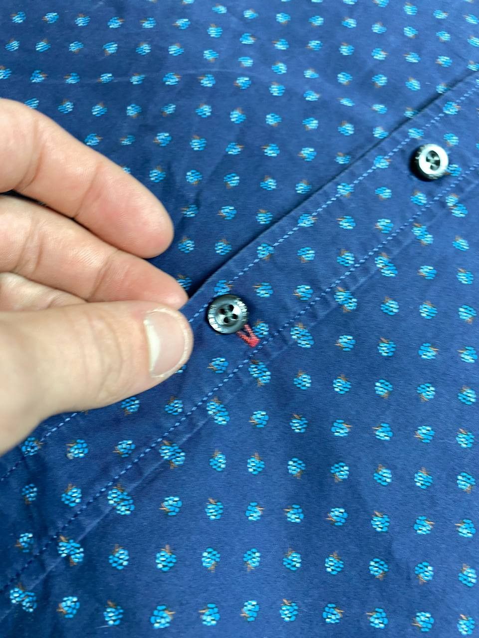 Simon Carter × Vintage Simon Carter over print shirt slim fit Size US L / EU 52-54 / 3 - 19 Thumbnail