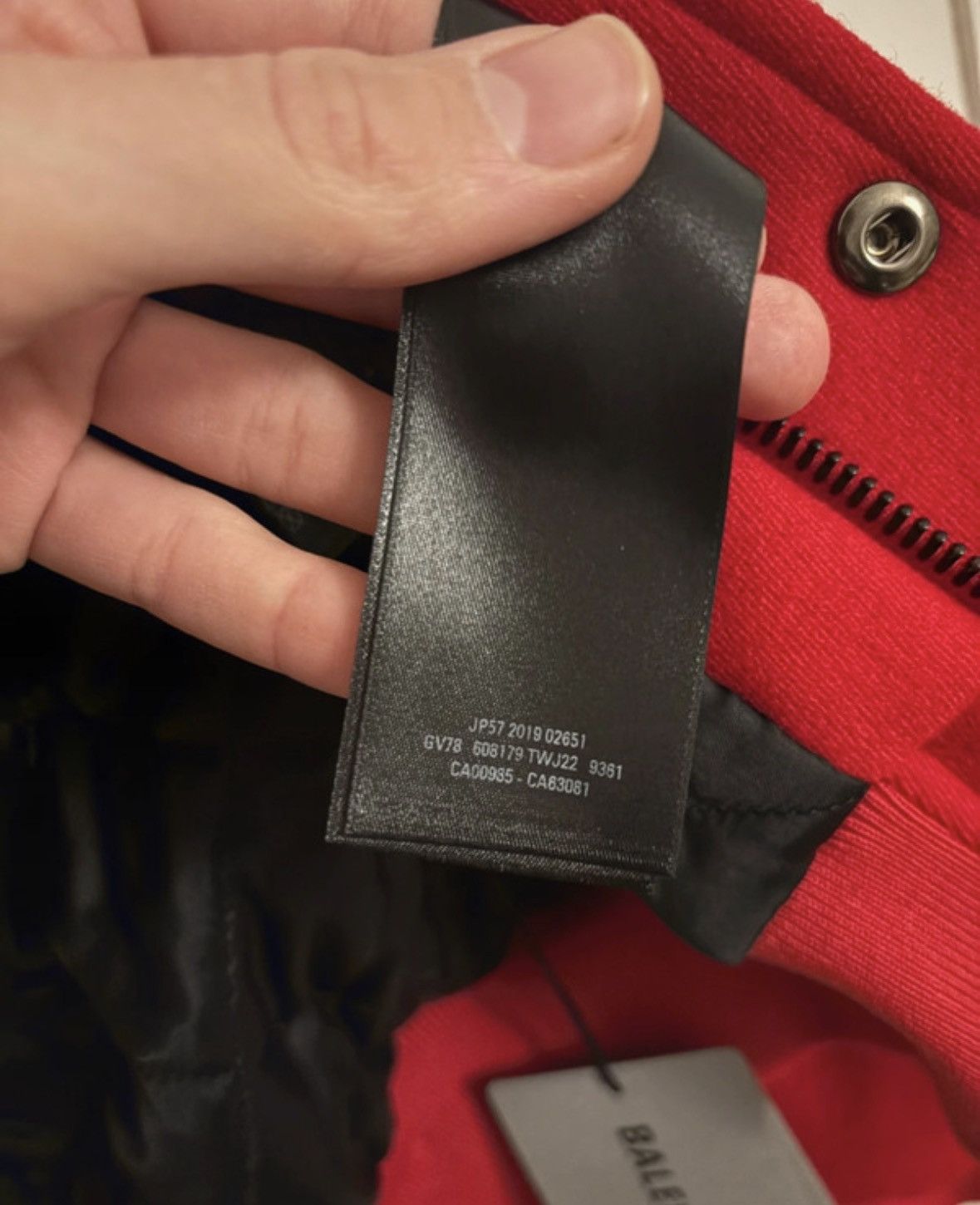 Balenciaga Rare varsity driyyyyup Size US S / EU 44-46 / 1 - 6 Thumbnail