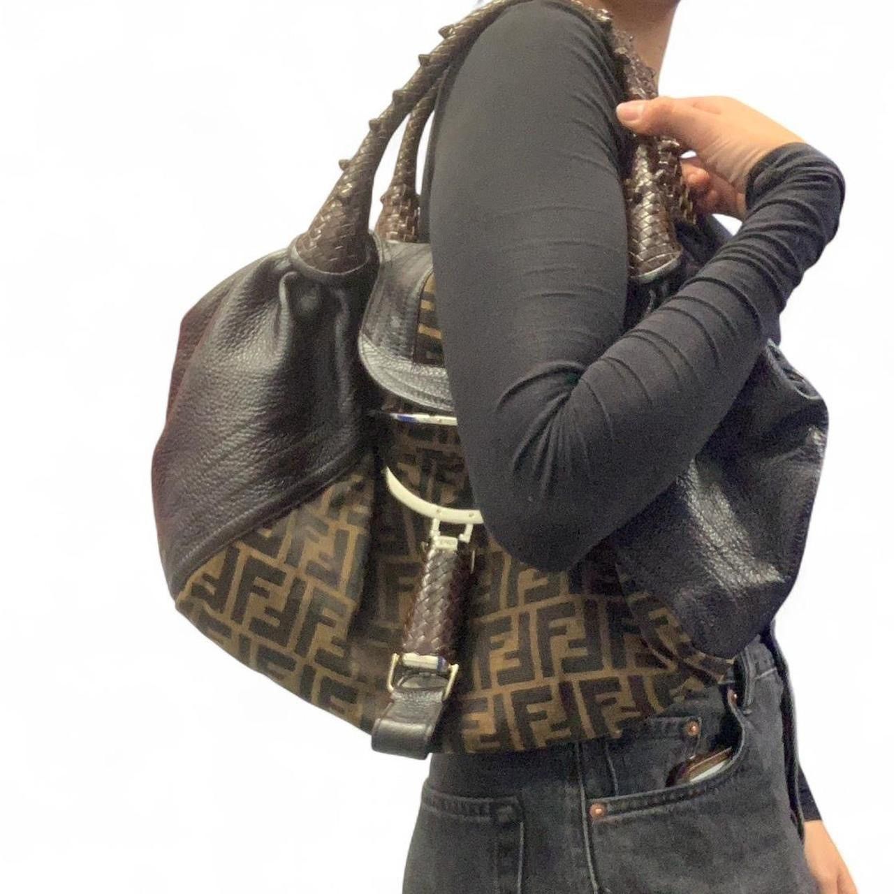 Fendi Vintage Brown Fendi Fendi Monogram Spy Bag 2005 Size ONE SIZE - 2 Thumbnail
