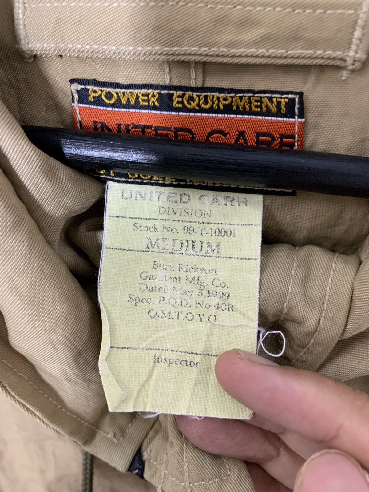 Buzz Rickson's Vintage Buzz Rickson’s United Carr Utility Light Jacket Size US L / EU 52-54 / 3 - 9 Thumbnail