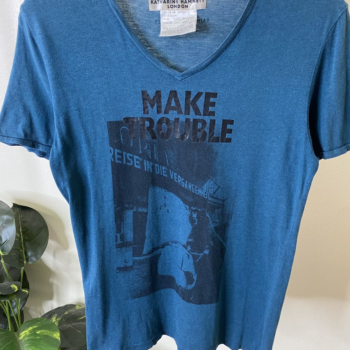Katharine Hamnett London Katharine Hamnett Cut & Sewn T Shirt Size US S / EU 44-46 / 1 - 2 Thumbnail
