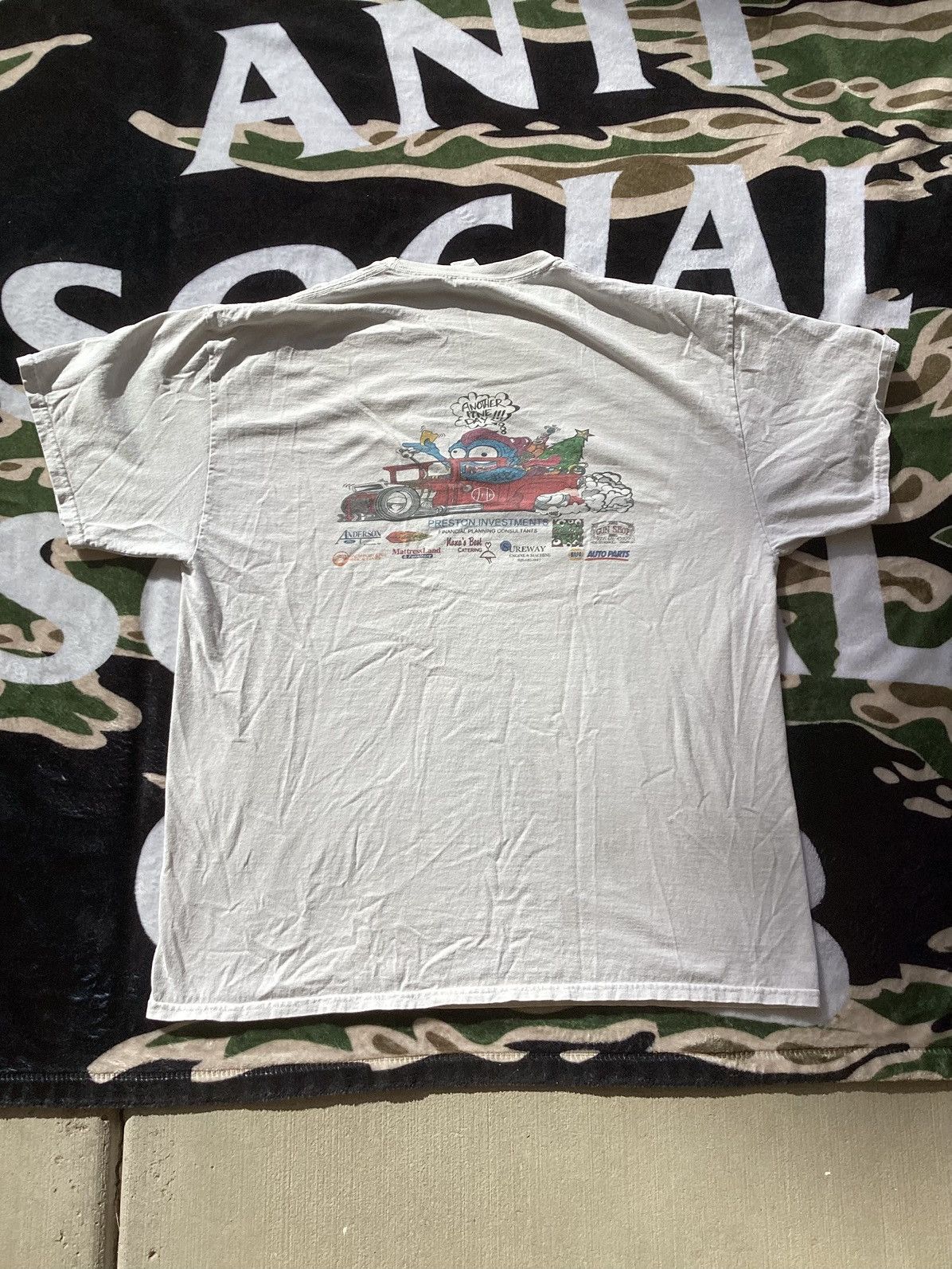 Other magic of giving AZ Claus Ed Roth Rat fink custom hot rod Tee Size US L / EU 52-54 / 3 - 1 Thumbnail