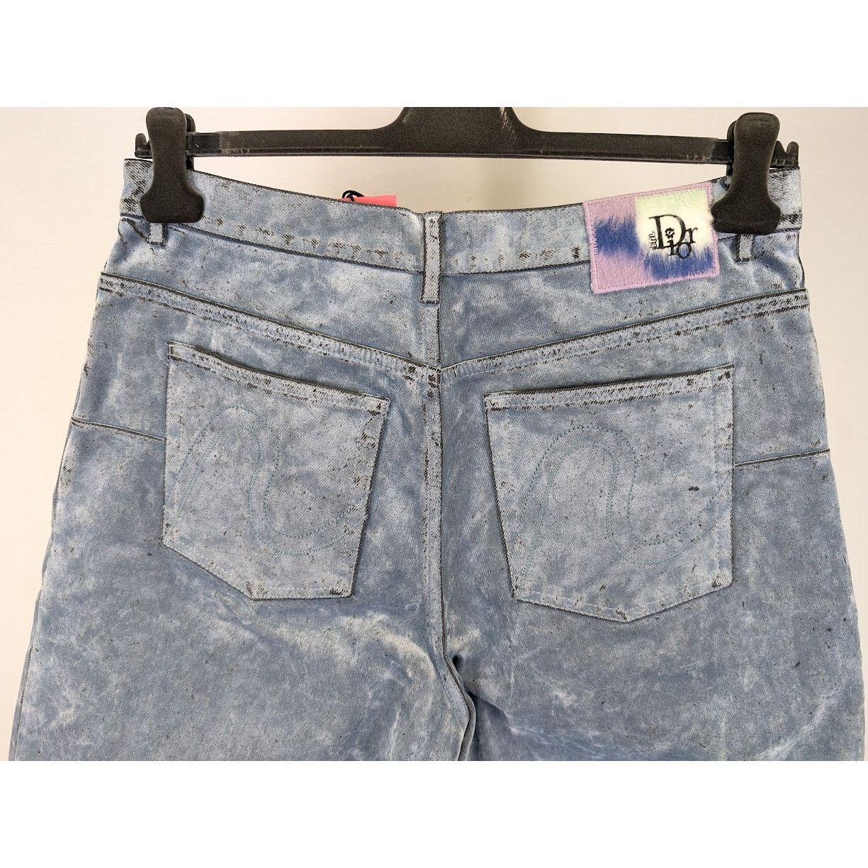 Dior × ERL o1rshd1 Co Det Etiq Short in Bleu Size US 32 / EU 48 - 12 Thumbnail