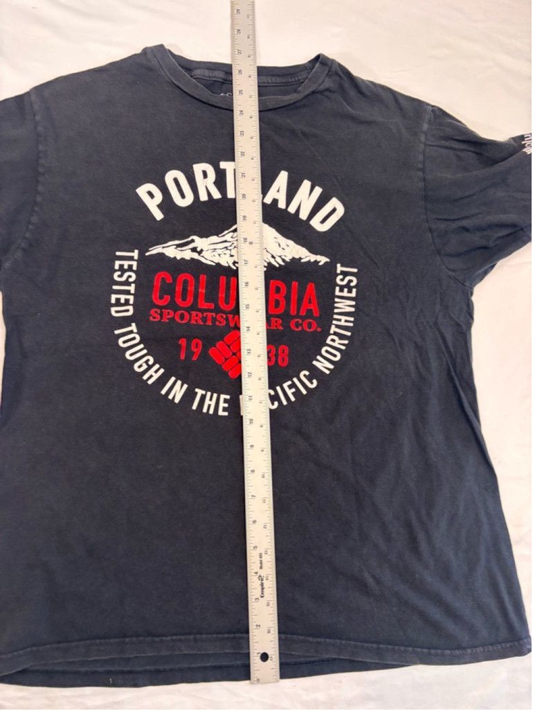 Columbia Men's Columbia Portland Graphic T-Shirt Size L Black Size US L / EU 52-54 / 3 - 4 Thumbnail