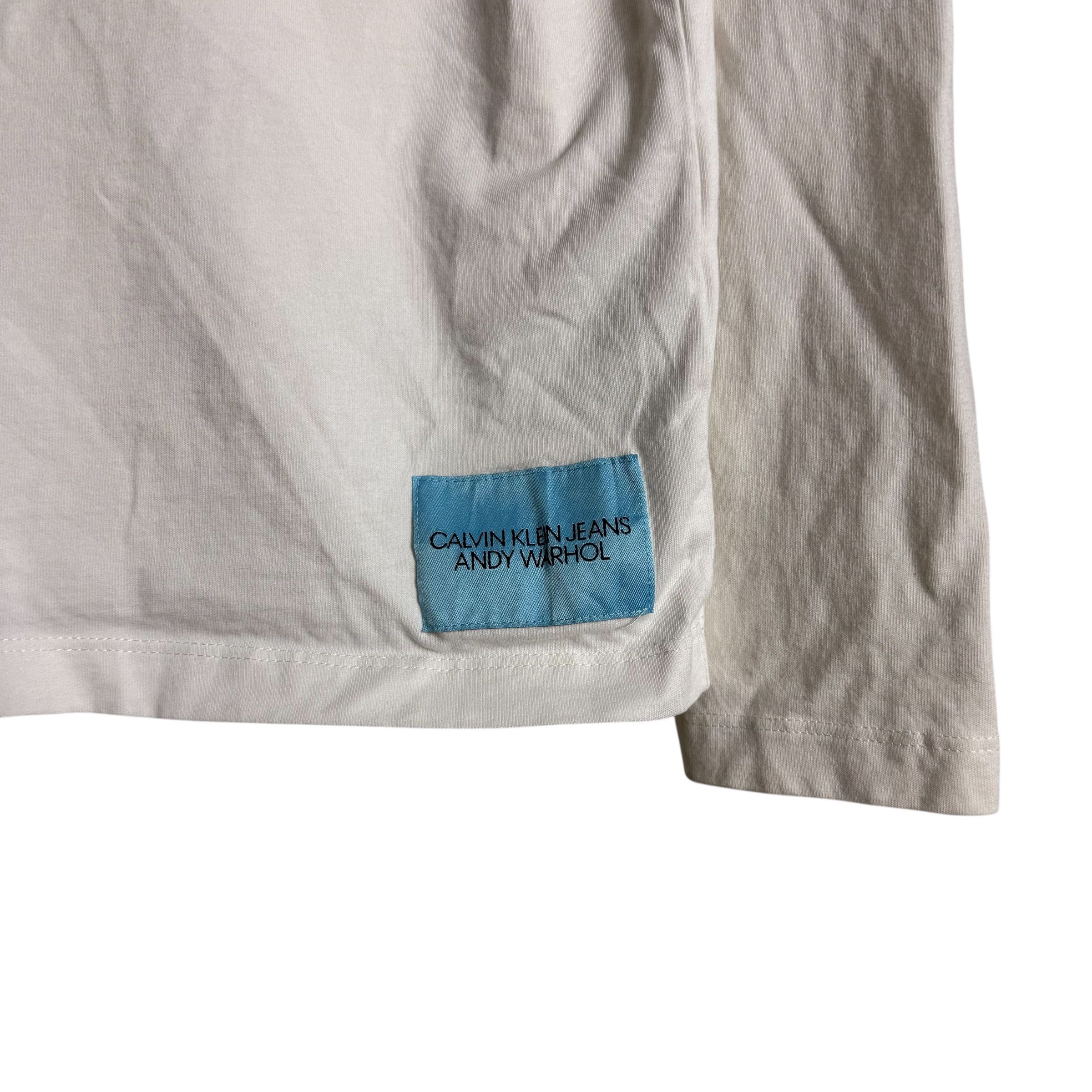 Andy Warhol 🔥RARE🔥Calvin Klein Jeans x Andy Warhol L/Sleeve T-shirt Size US XL / EU 56 / 4 - 3 Thumbnail