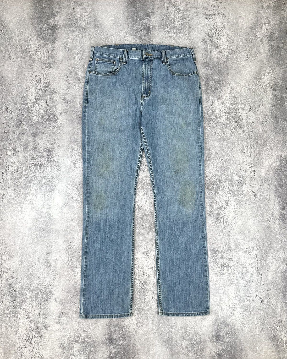 Carhartt Vintage Carhartt American Light Blue Denim Y2K Opium Jeans Size US 36 / EU 52 - 2 Thumbnail