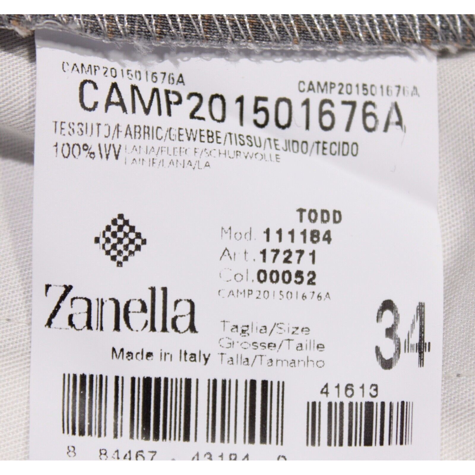 Zanella Zanella New with tags Dress Pants Size 34 US In Gray Size US 34 / EU 50 - 5 Thumbnail