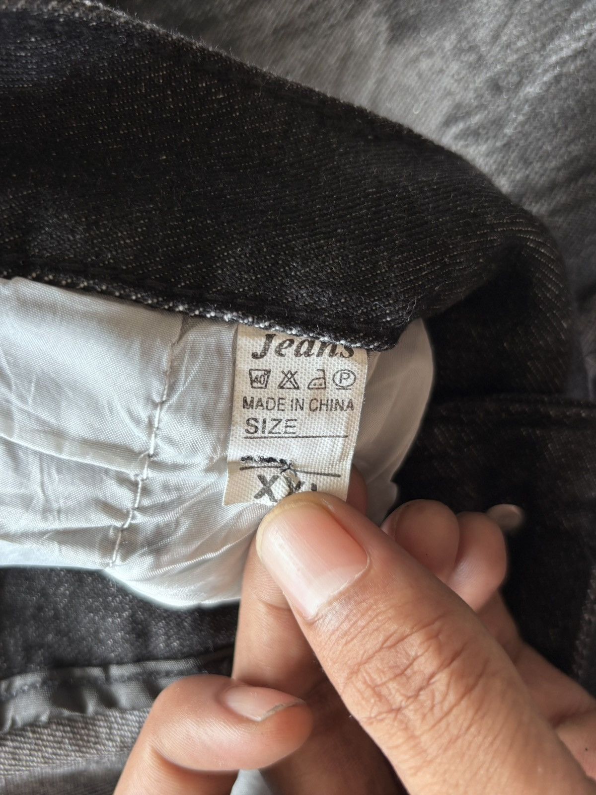 If Six Was Nine × Japanese Brand × Le Grande Bleu (L.G.B.) 2000s BNWT Da Tian Xin Studio Flared Denim Pants Size US 32 / EU 48 - 4 Thumbnail