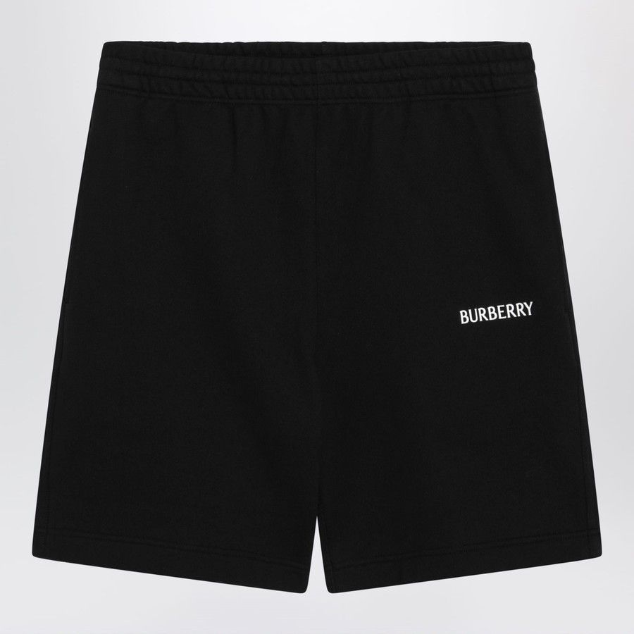Burberry o1d2blof0226 Logo Shorts in Black Size US 32 / EU 48 - 1 Thumbnail