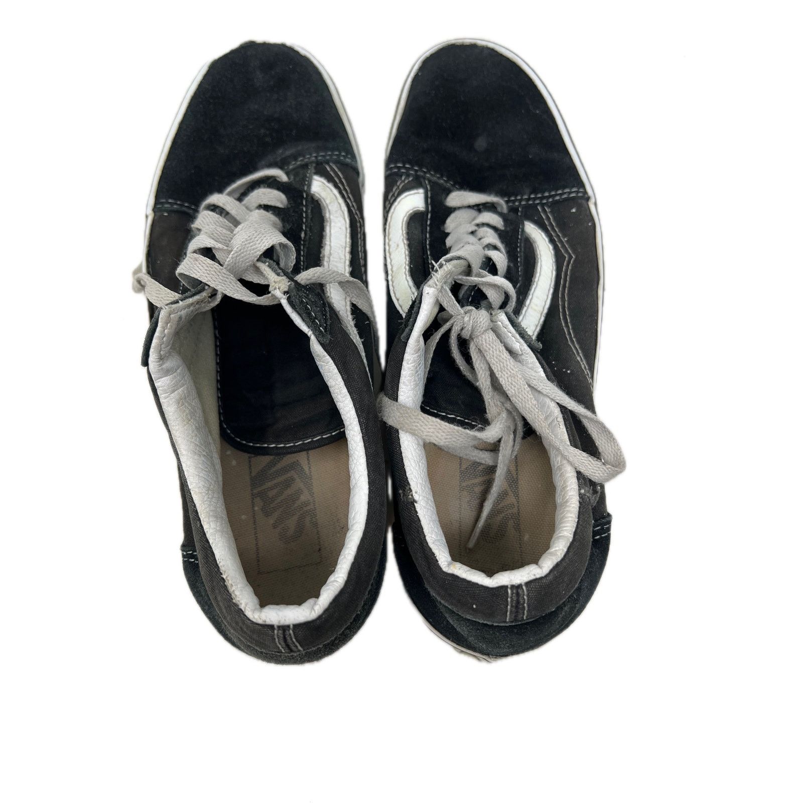 Vans Vans Black Low Top old Skool Suede Shoes Mens 8.5 Size US 8.5 / EU 41-42 - 6 Thumbnail