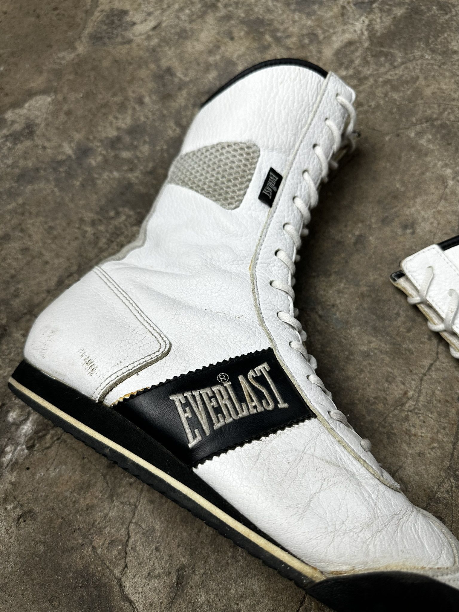 Everlast Rare Y2k Everlast Boxing High Leather Boots 2000s Size US 6.5 / IT 36.5 - 3 Thumbnail