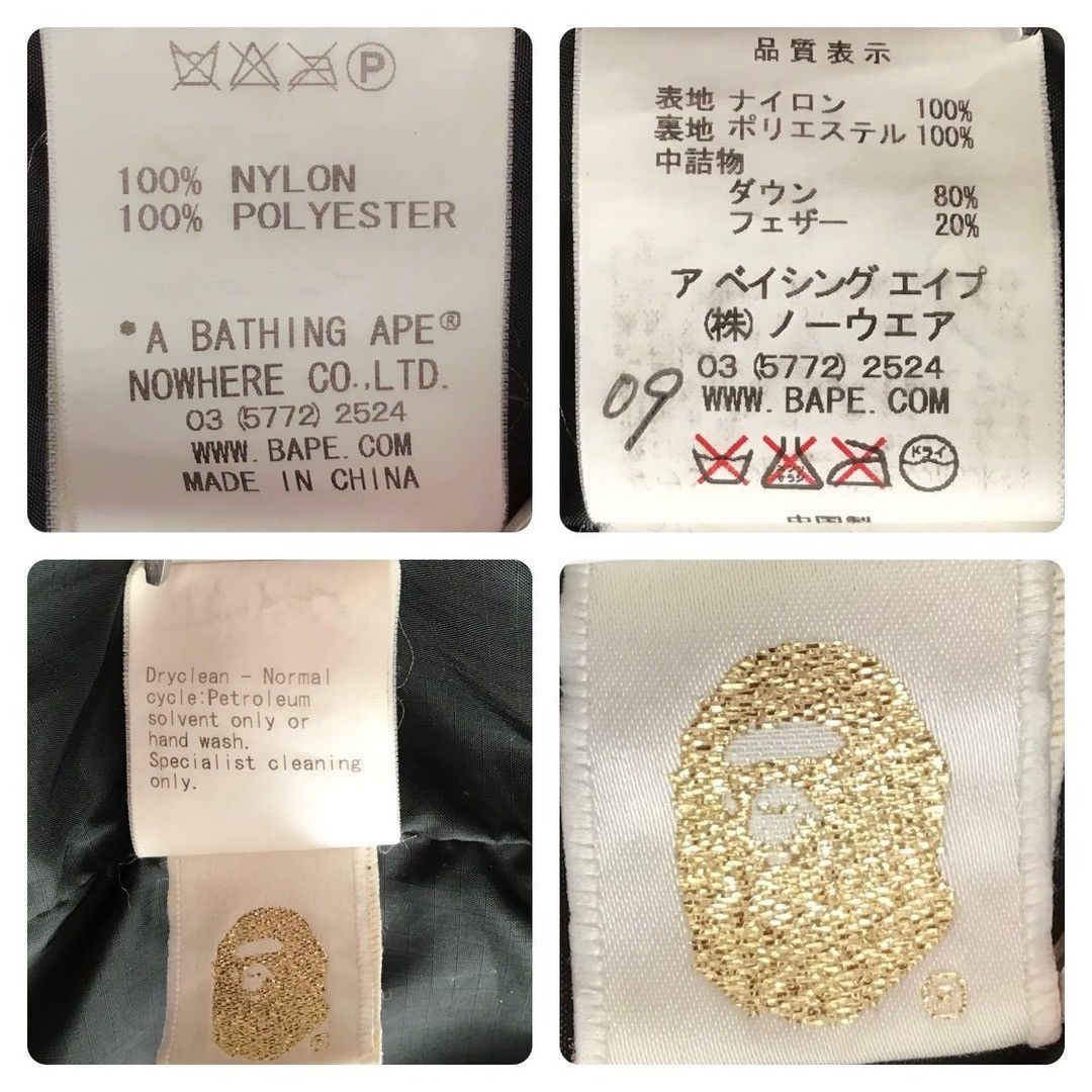 Bape BAPE Woodland Camo Puffer Down Jacket a bathing ape NIGO Size US L / EU 52-54 / 3 - 9 Thumbnail