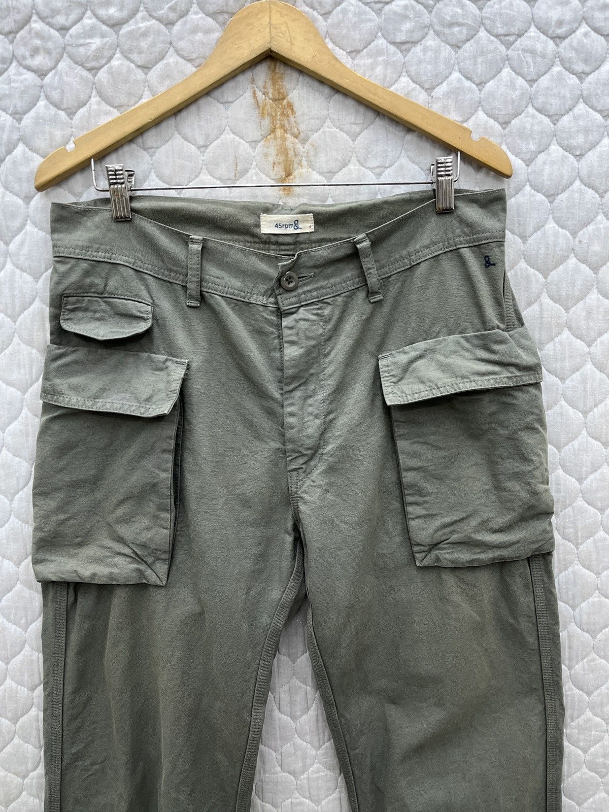45rpm 🔥🔥🔥ARCHIVE 45RPM MILITARY STYLE PANTS Size US 34 / EU 50 - 4 Thumbnail