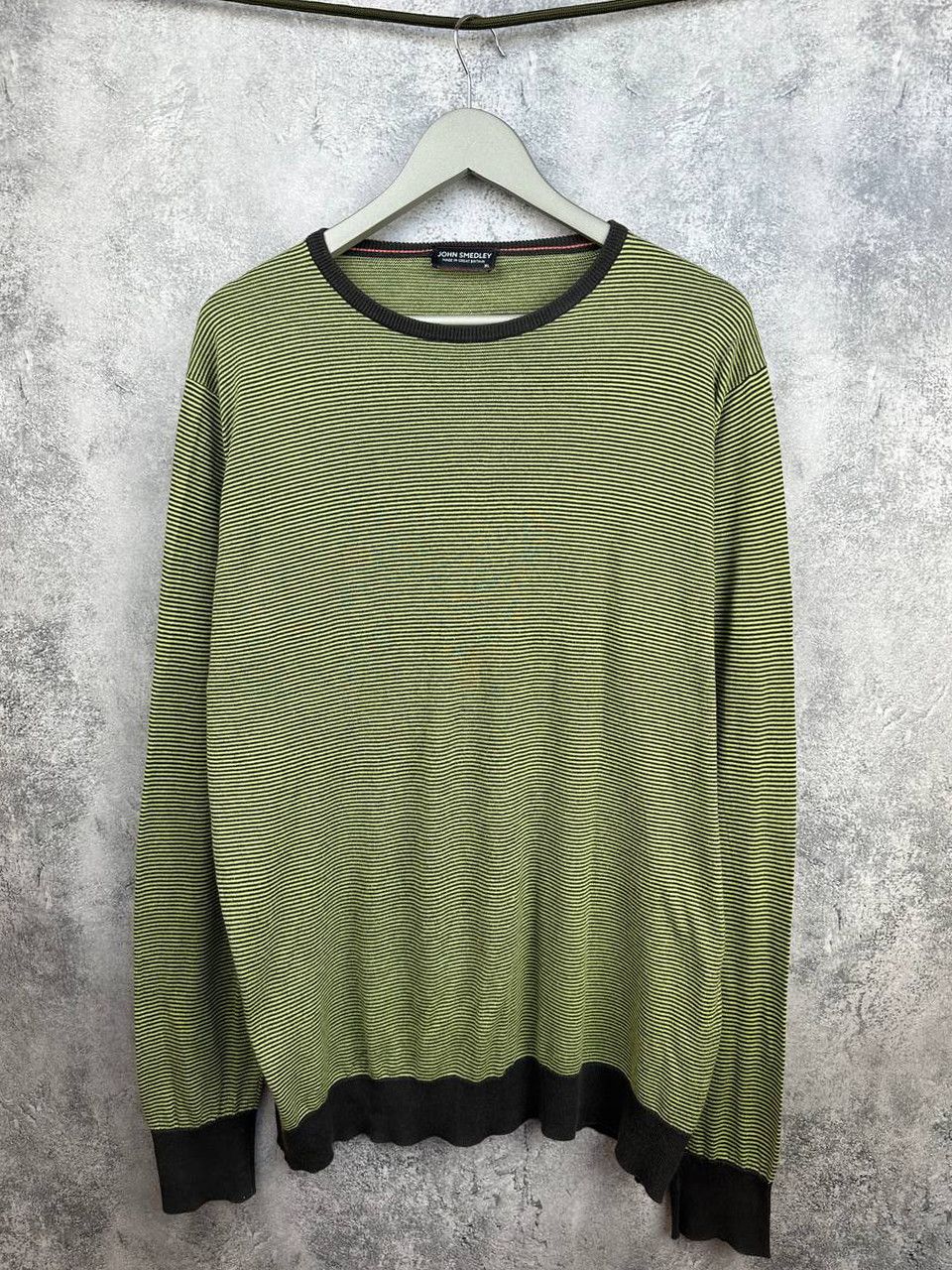 John Smedley John Smedley Sea Island Striped Sweater Jumper Pullover Size US XL / EU 56 / 4 - 1 Thumbnail