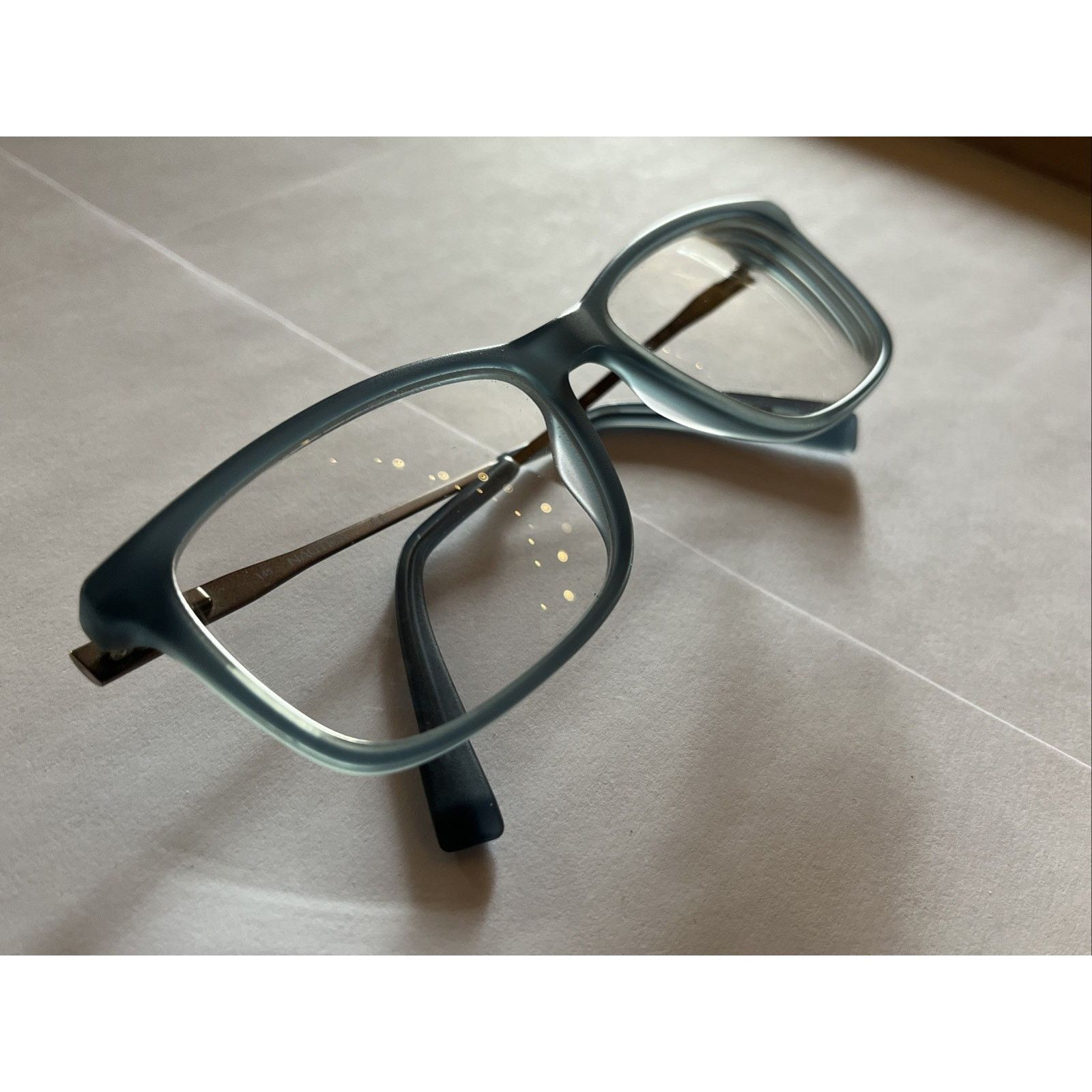 Nautica Nautica Eyeglasses Frames N8138 440 57-18-145 Blue Mens Size ONE SIZE - 7 Thumbnail