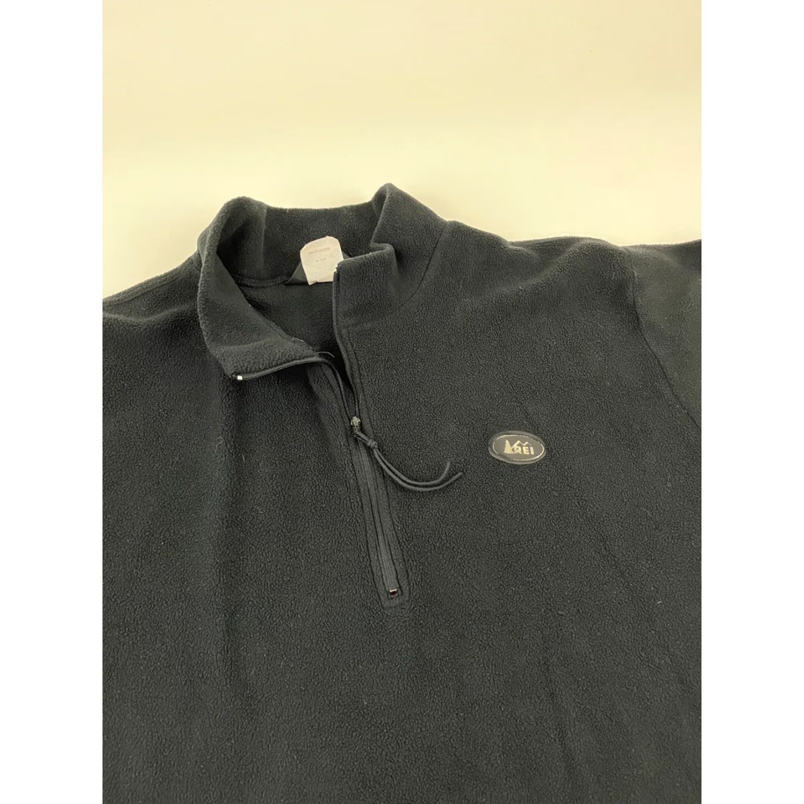 Vintage VINTAGE REI Jacket Pullover – Fleece – Black – XL – 1/4 Zip – Made in USA – 80s 90s Outdoor Athletic – Mens Size US XL / EU 56 / 4 - 3 Thumbnail