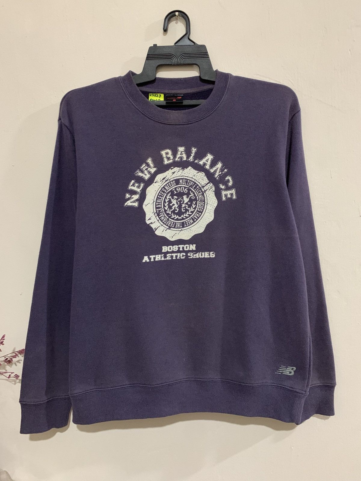 New Balance Vintage New Balance Sweatshirt Size L Size US L / EU 52-54 / 3 - 1 Thumbnail