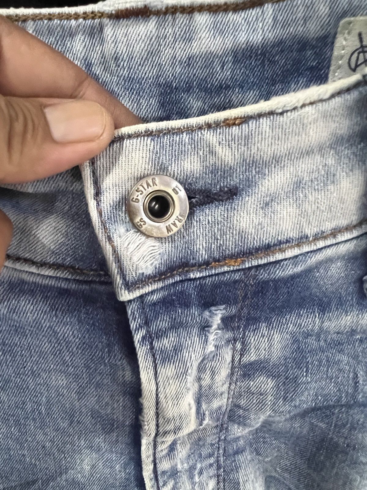 G-Star 🔥G-Star Raw Distressed Denim Size US 38 / EU 54 - 9 Thumbnail