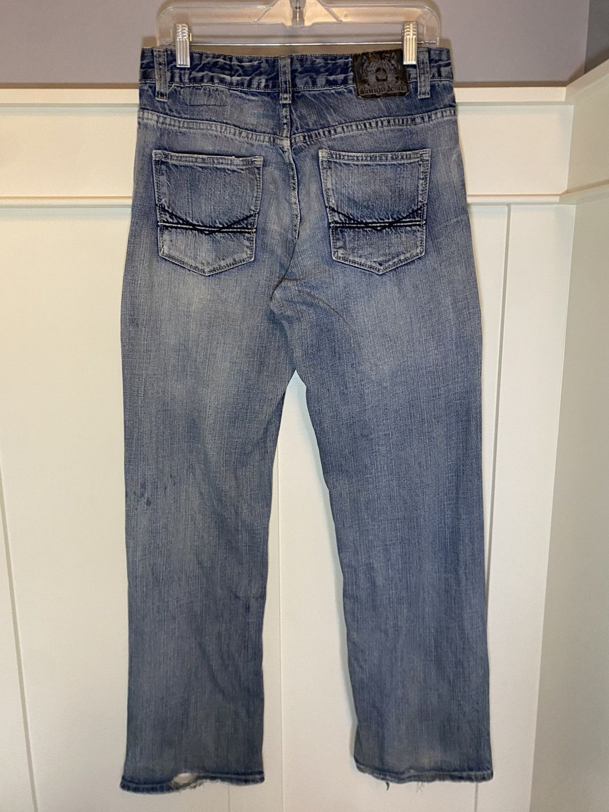 Vintage Vintage Bongo Jeans distressed straight leg jeans Size US 30 / EU 46 - 2 Thumbnail