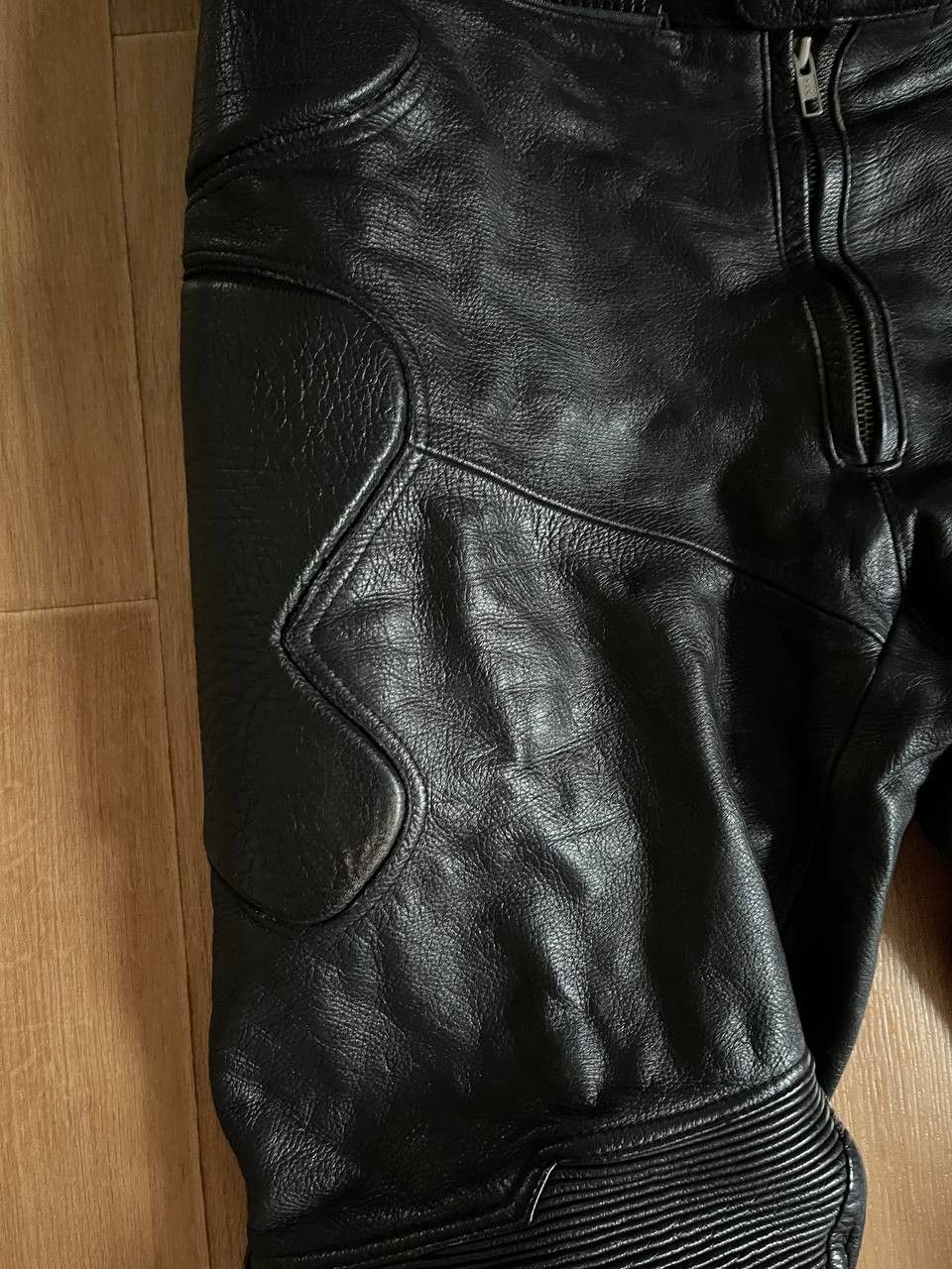 Vintage Vintage Richa real leather moto biker pants Size US 36 / EU 52 - 3 Thumbnail
