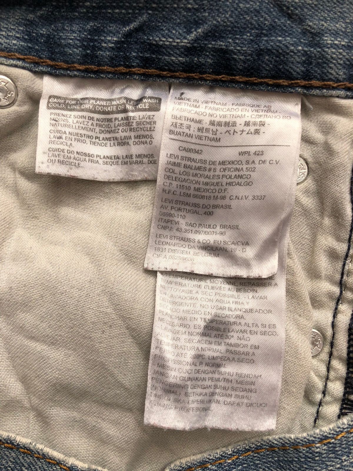 Levi's 💸LASTDROP💸 Levi's 527 Ripped Distressed Flared jeans Size US 33 - 17 Thumbnail