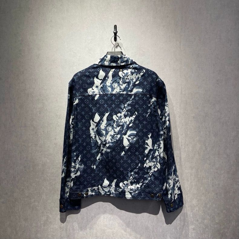 Louis Vuitton Louis Vuitton Floral denim jacket Size US M / EU 48-50 / 2 - 2 Thumbnail