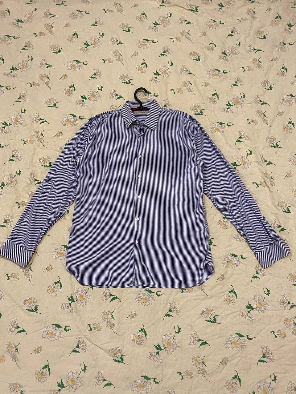 Burberry Burberry London Long Shirt Men's Check Plaid Size US S / EU 44-46 / 1 - 1 Thumbnail