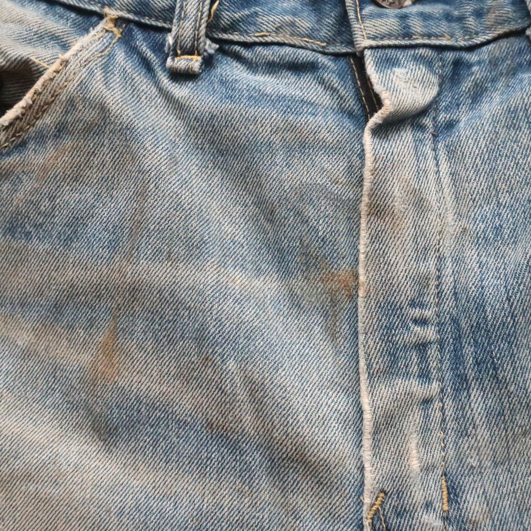 Vintage Vintage Big Yank Jeans Union Made Denim Jeans 30x29 Medium Wash Men Bootscut XX Vintage 60s Mens Size US 30 / EU 46 - 5 Thumbnail
