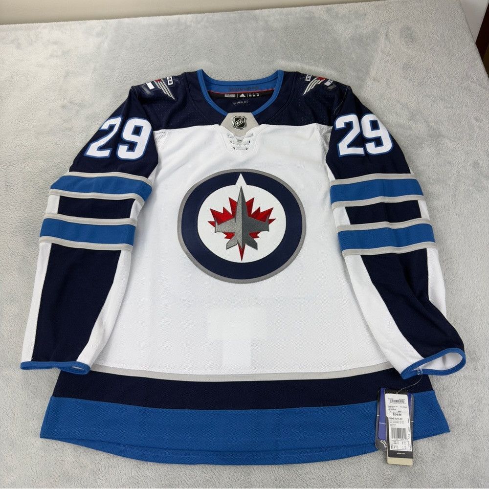 Winnipeg Jets NWT Men's Size 50 US Patrik Laine Adidas Auth