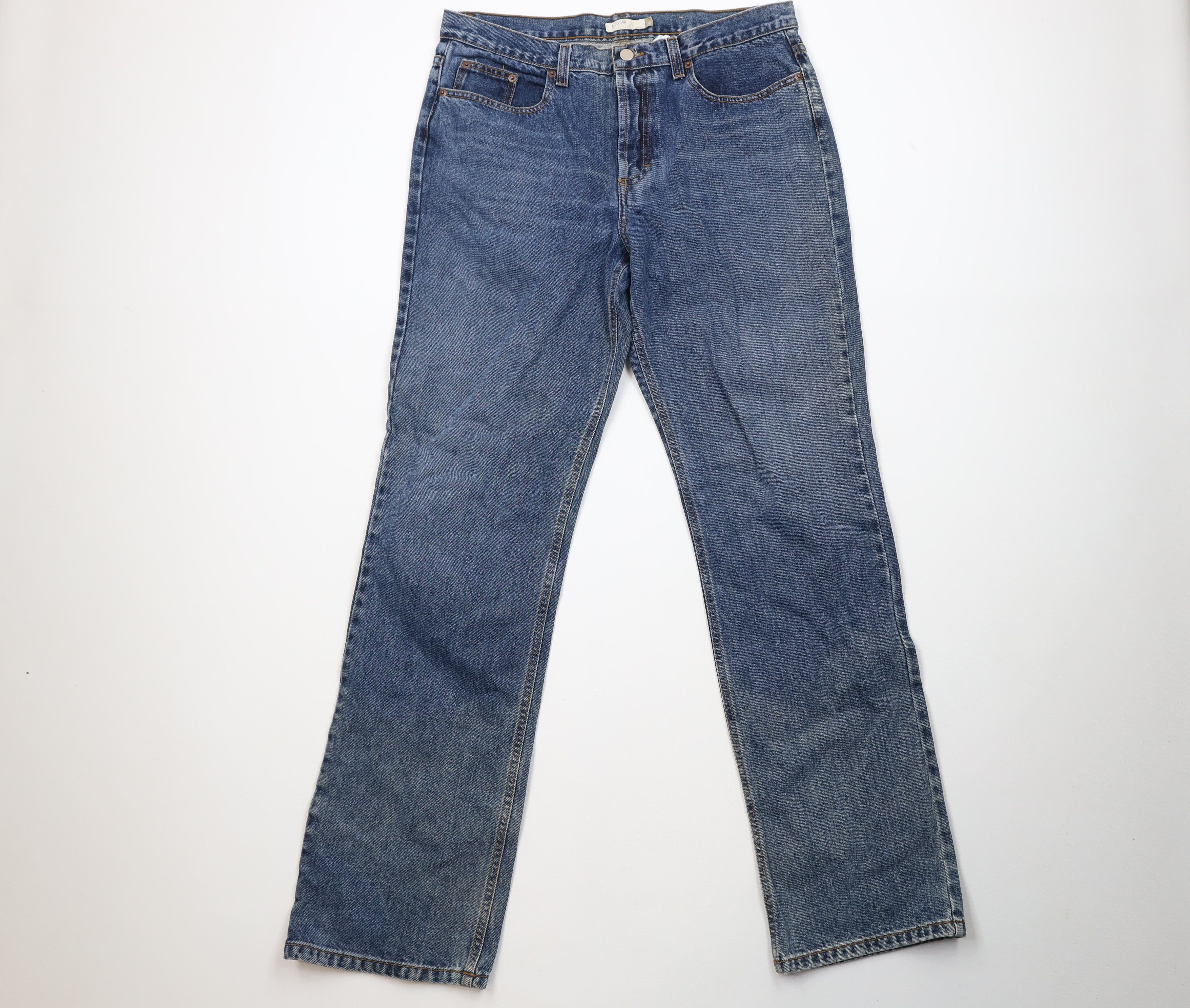 Vintage 90s Y2K J Crew Babydoll Flared Button Fly Jeans USA