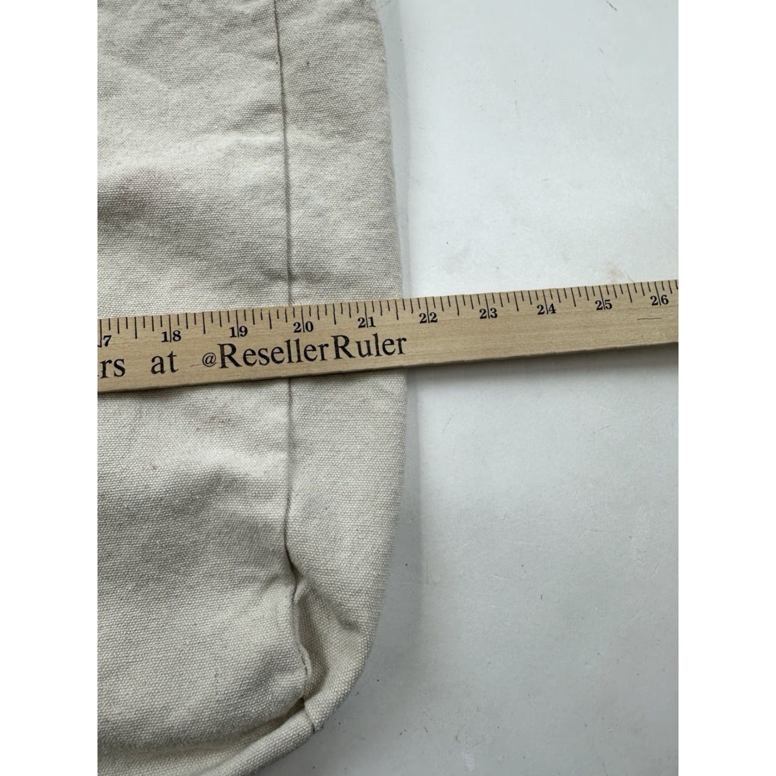 Vintage VINTAGE Reece’s Book Club Tote Bag Beige Canvas Cotton Tote Unisex Adults Adult One Size Beige Love Bags Women/Men Size ONE SIZE - 7 Thumbnail
