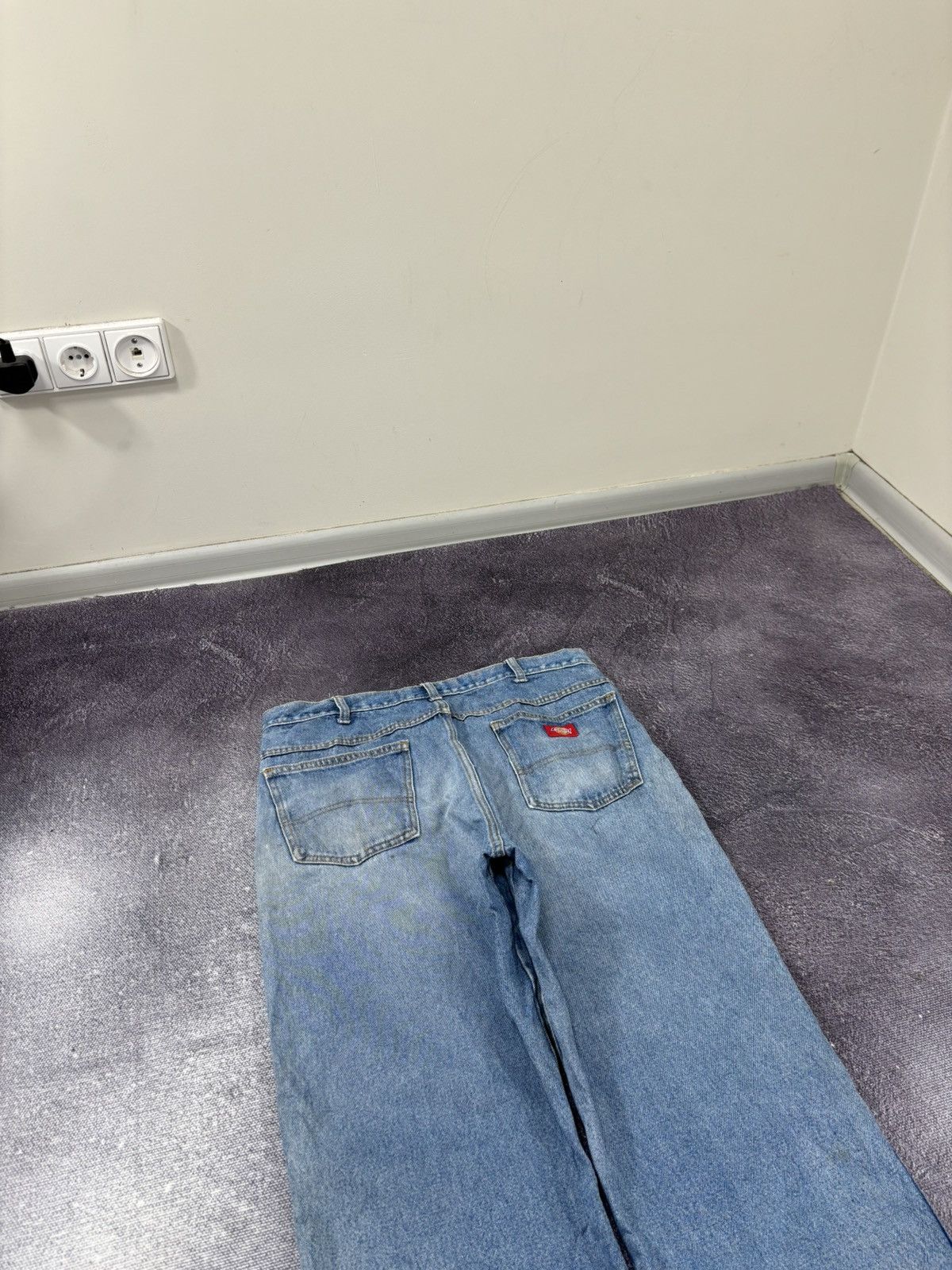 Dickies Vintage Dickies Faded Light Blue Y2K American Denim Jeans Size US 34 / EU 50 - 5 Thumbnail