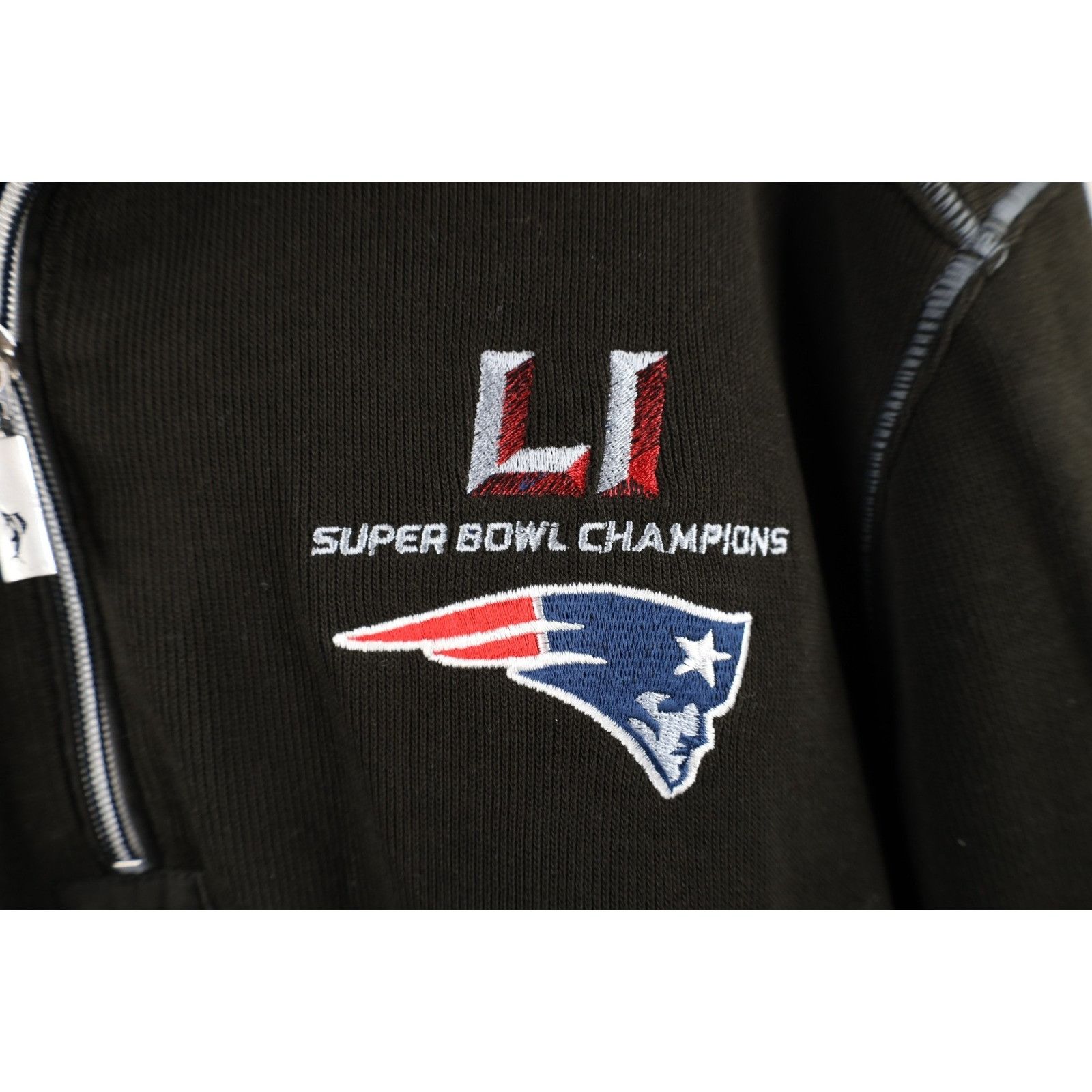 Tommy Bahama Tommy Bahama New England Patriots Half Zip Sweater Size US L / EU 52-54 / 3 - 4 Thumbnail