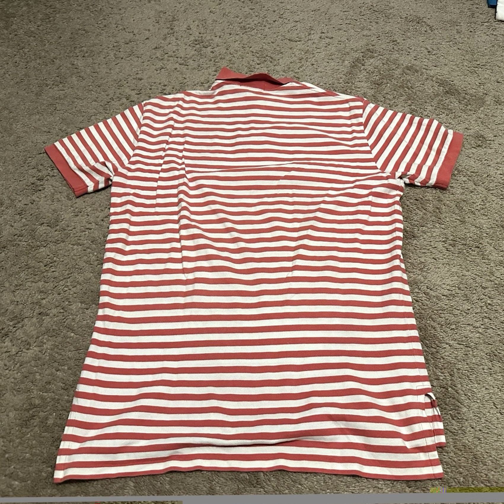 Polo Ralph Lauren VINTAGE Polo Ralph Lauren Polo Shirt Mens Large Pony Striped Collared 90s Y2K Size US L / EU 52-54 / 3 - 3 Thumbnail
