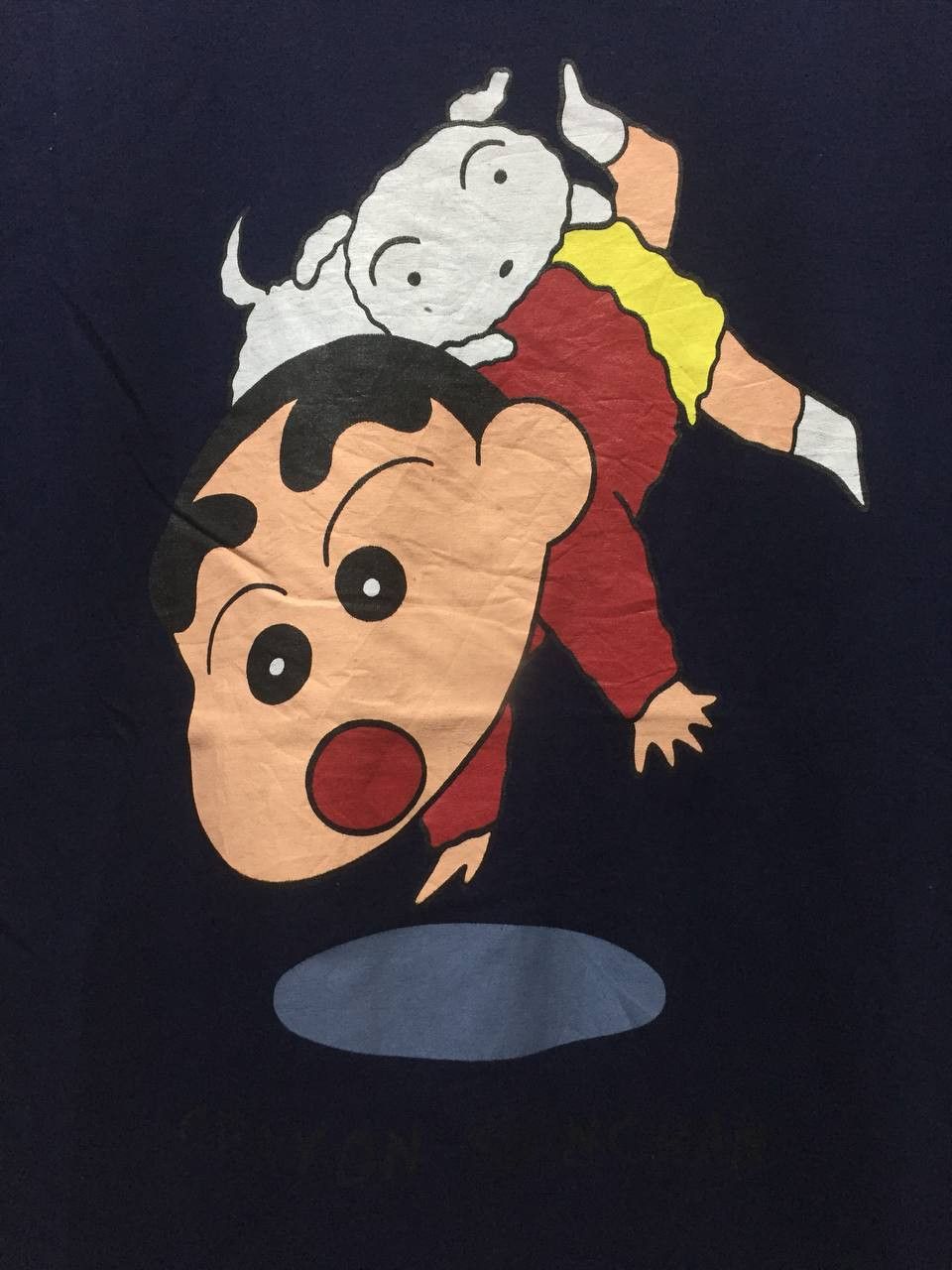 Anime Vintage cartoon CRAYON SHINCHAN Japan Size US M / EU 48-50 / 2 - 4 Thumbnail