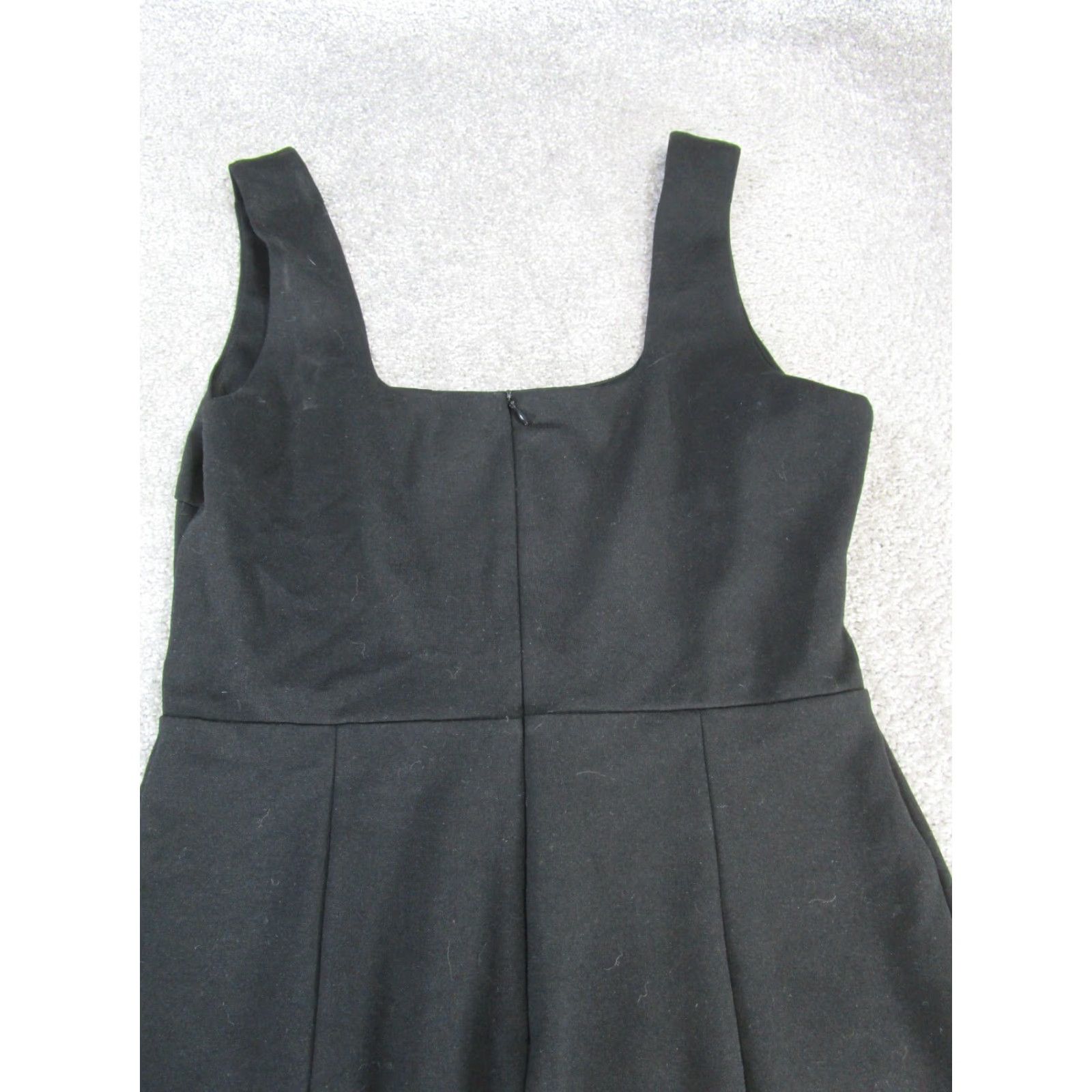 Lulus Lulus Dress Women's A-Line Knee Length Black Rayon Sleeveless Round Neck Zip Lined Formal Party Wedding Medium Size M / US 6-8 / IT 42-44 - 2 Thumbnail