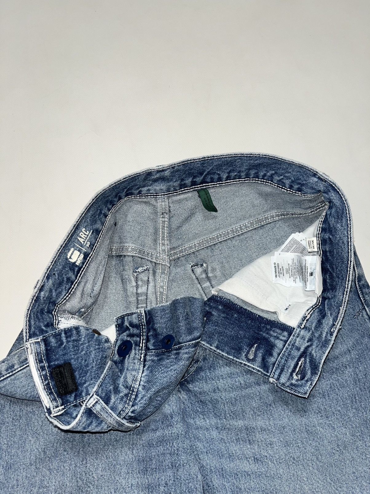 G-Star G-star RAW Arc 3D blue jeans Avant-Garr style Y2K Size US 30 / EU 46 - 3 Thumbnail