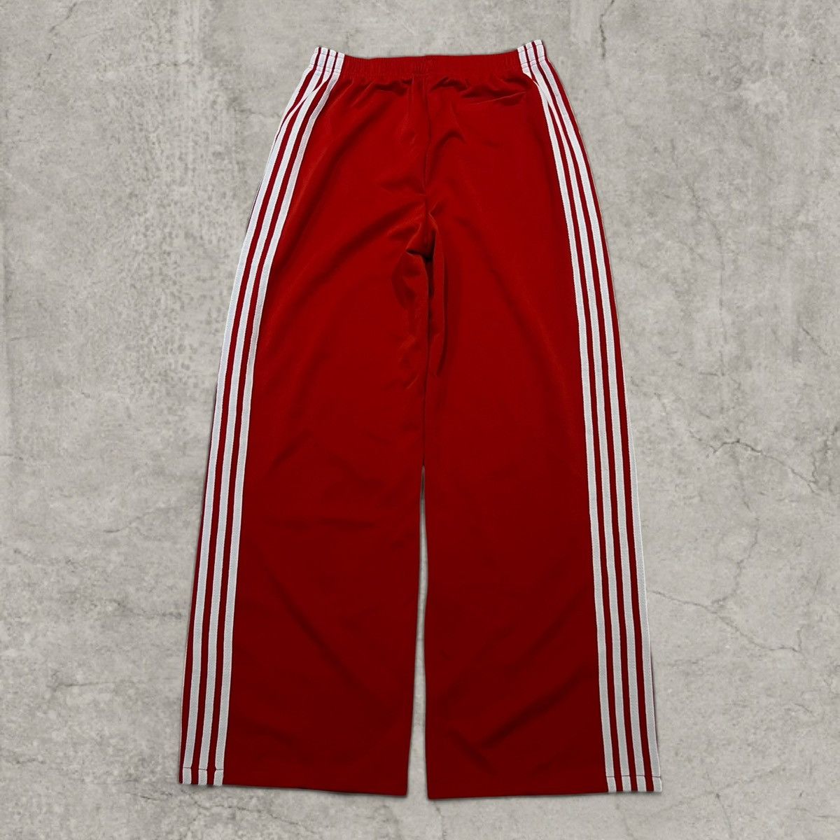 Japanese Brand Relaxed fit trousers in red with white stripes. Size M Size US 32 / EU 48 - 1 Thumbnail