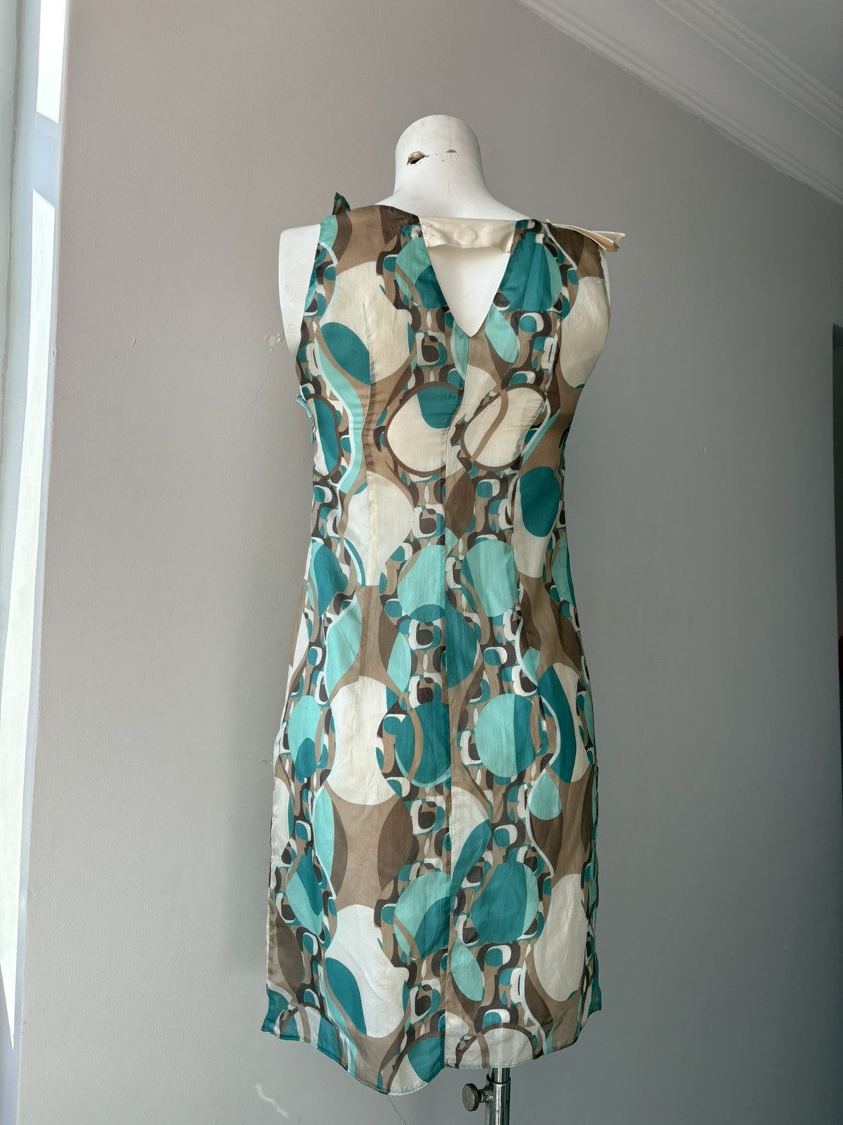 Vintage Silk dress Size S / US 4 / IT 40 - 4 Thumbnail