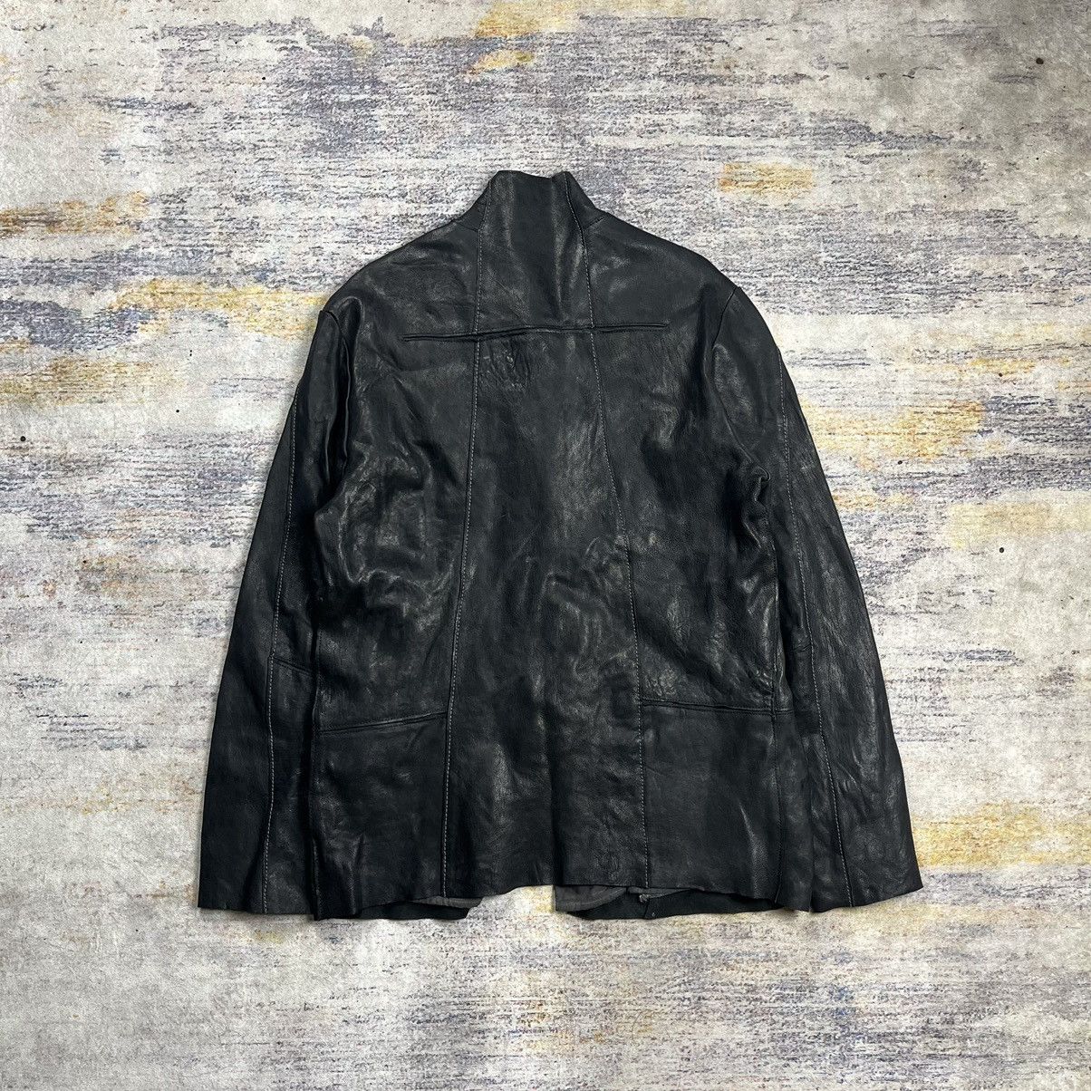 Isamu Katayama Backlash Transit uomo cut out leather jacket like carpediem julius Size US L / EU 52-54 / 3 - 2 Thumbnail
