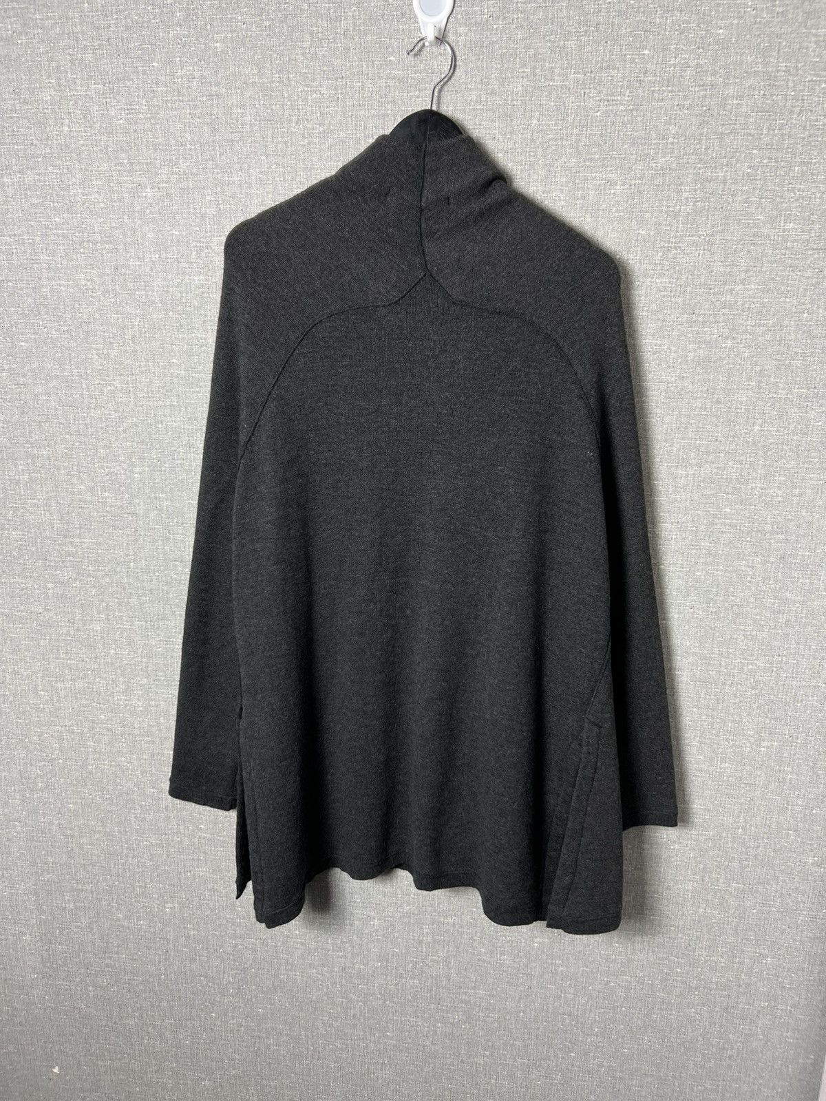 Transit Transit Par Such Asymmetric Zip Cardigan Coat Jacket Size L / US 10 / IT 46 - 10 Thumbnail