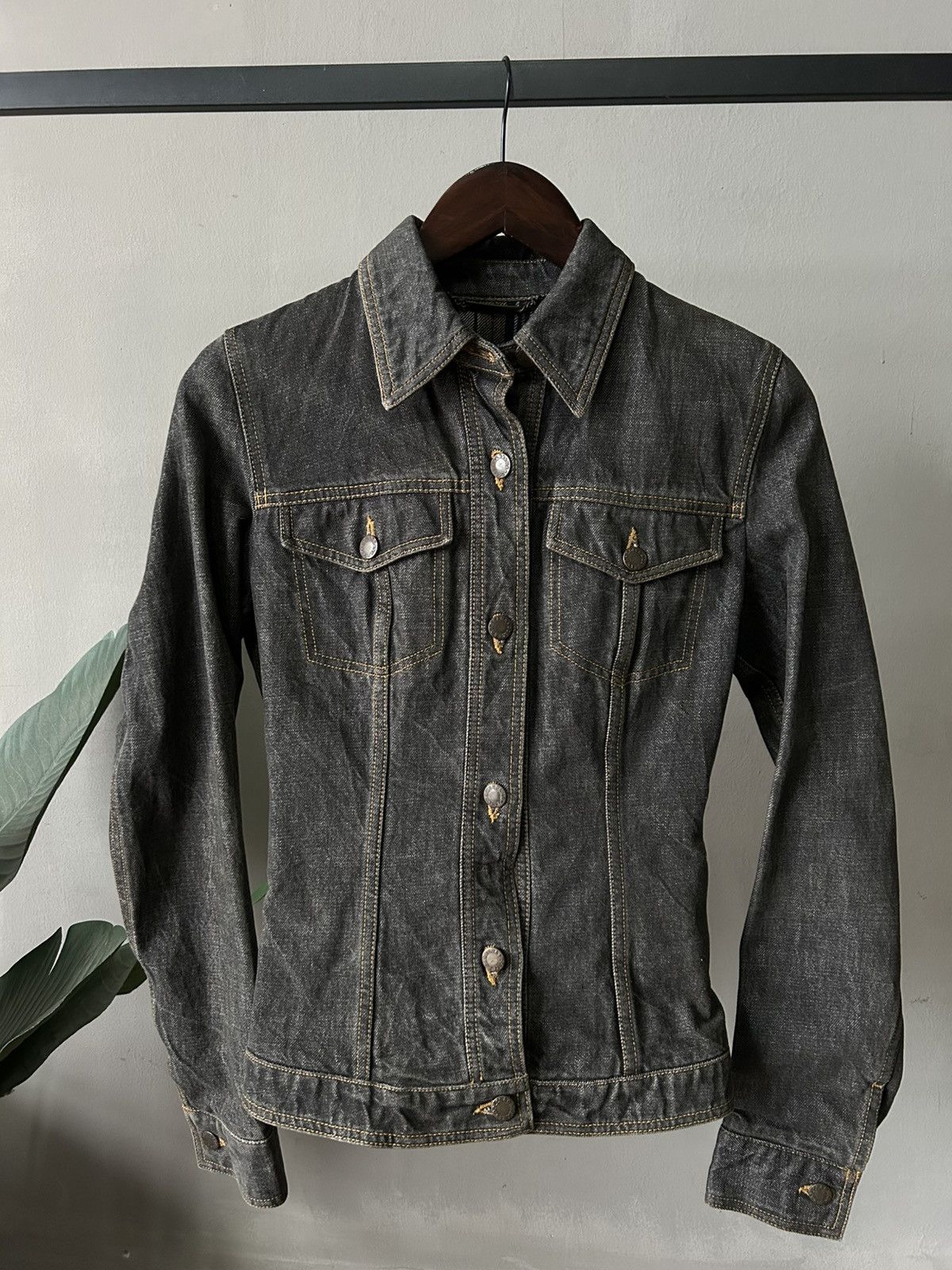 Dolce & Gabbana Dolce Gabbana Denim Jacket Size XXS / US 00 / IT 34 - 3 Thumbnail