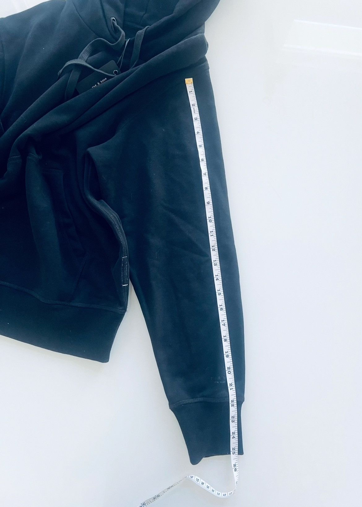 Rag & Bone NWT! Rag & Bone Damon Slub Hoodie size M in black Size US M / EU 48-50 / 2 - 6 Thumbnail