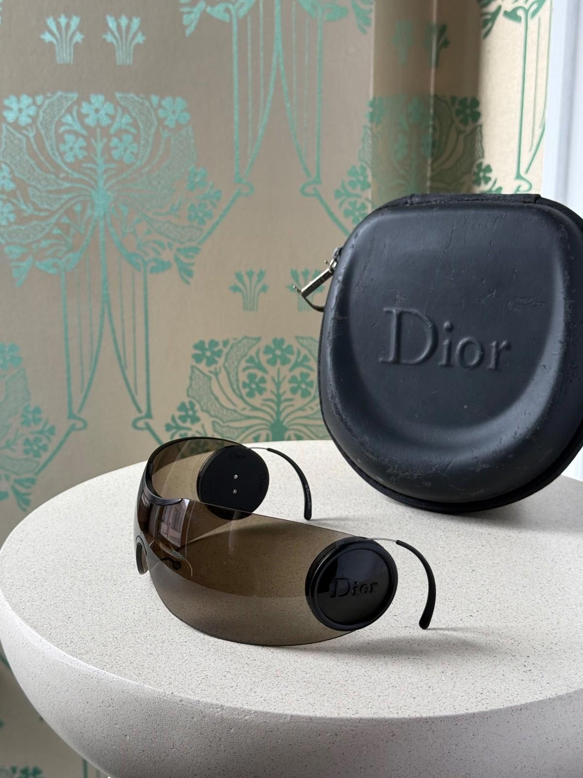 Dior 2000 Dior Sport 3 Logo Mask Shield Sli Oversized Sunglasses Size ONE SIZE - 1 Thumbnail