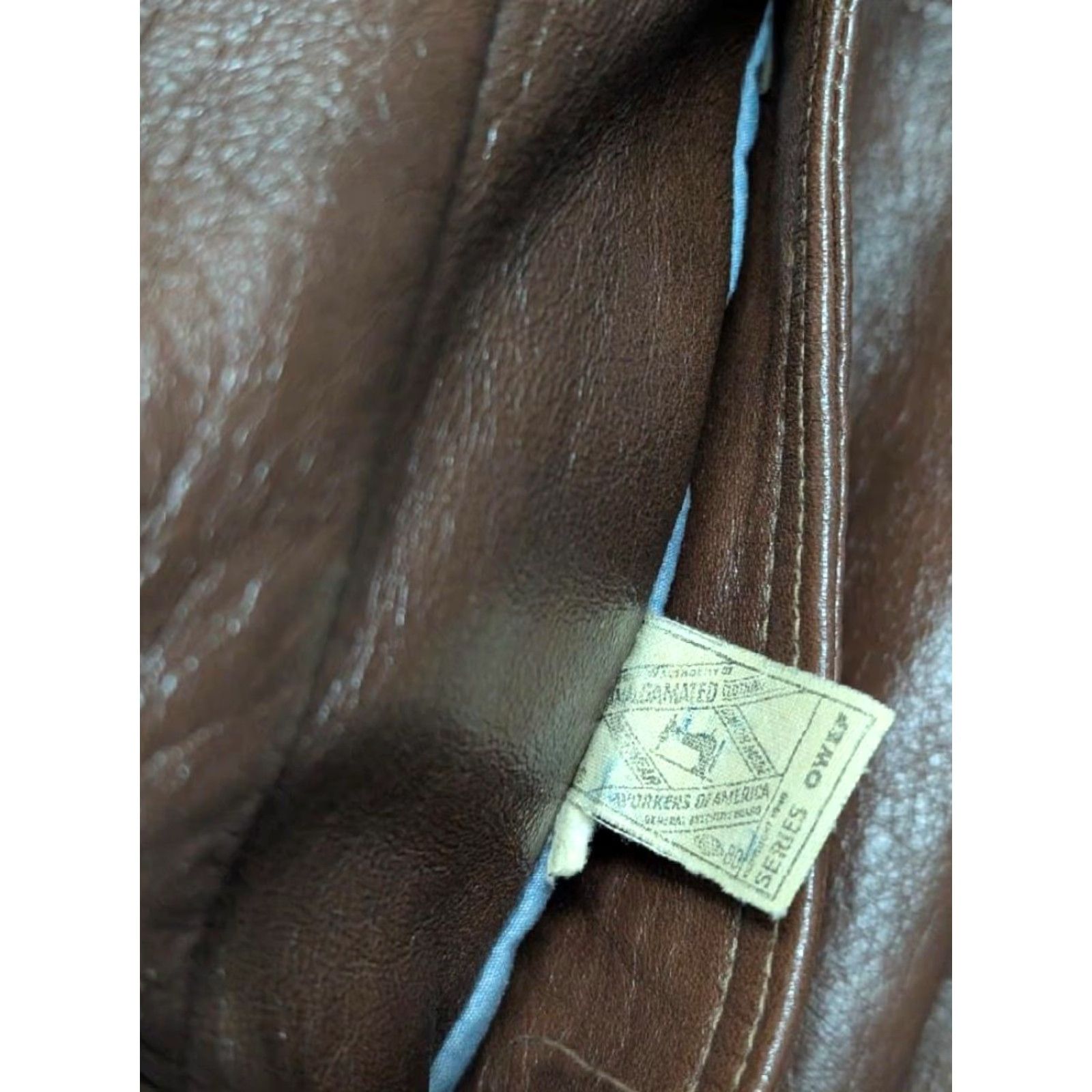 Skin VINTAGE Grais leather overcoat 48L 2XL brown Mens Coat Size US XXL / EU 58 / 5 - 4 Thumbnail