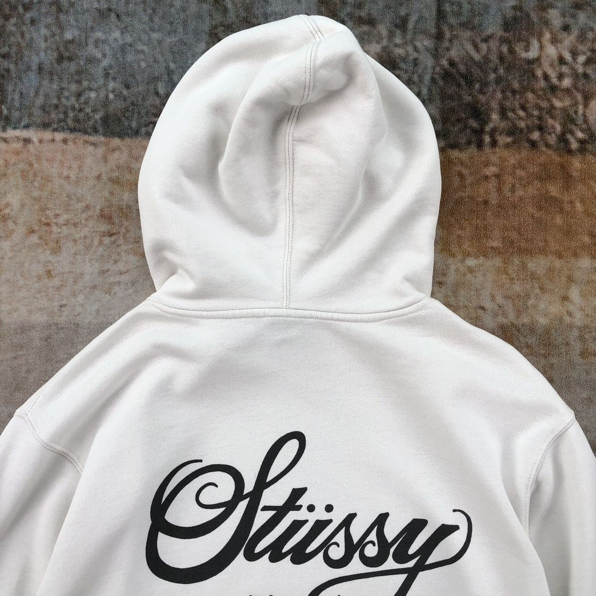 Stussy Vintage Hoodie Stussy World Tour Big Logo Hooded Sweatshirt Size US L / EU 52-54 / 3 - 4 Thumbnail