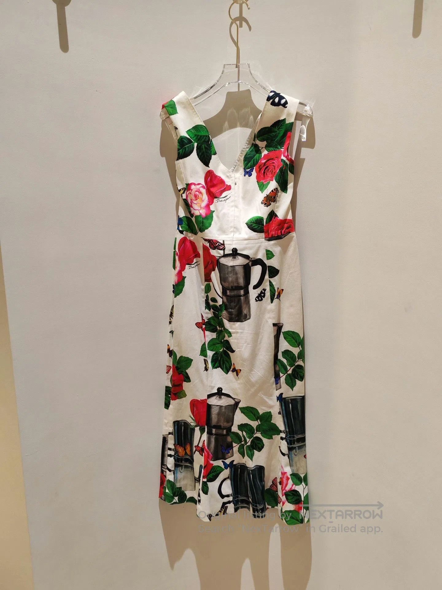 Dolce & Gabbana Dolce&Gabbana Runway Print Dress. Size M / US 6-8 / IT 42-44 - 4 Thumbnail