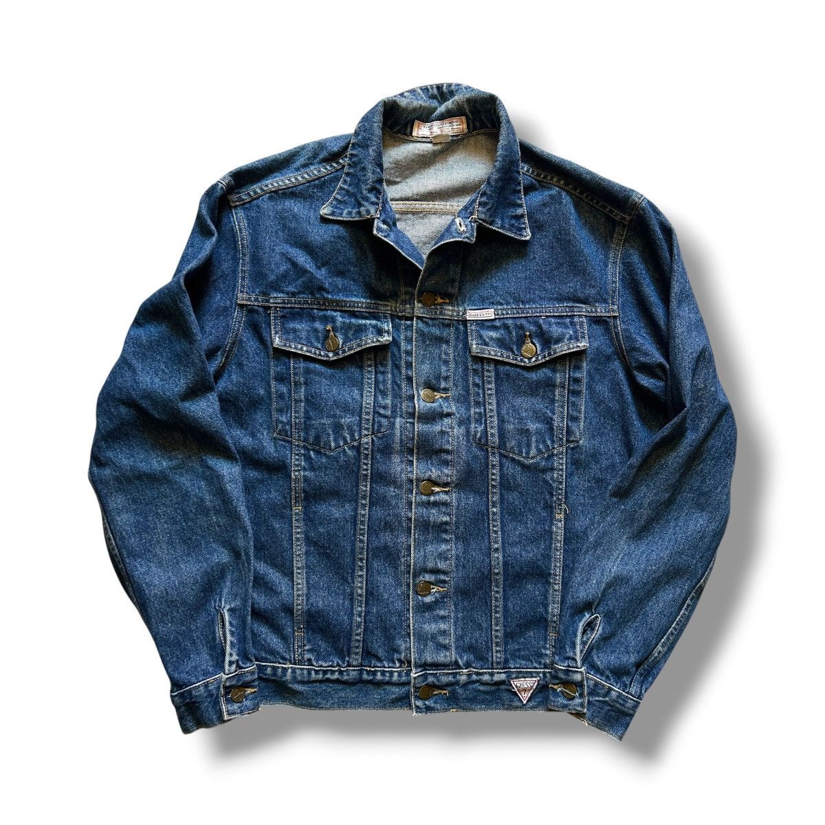 Guess guess denim trucker jacket Size US L / EU 52-54 / 3 - 1 Thumbnail